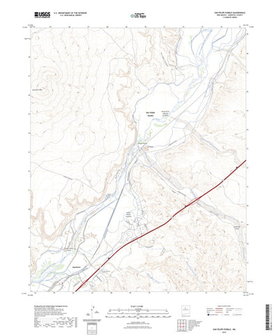 San Felipe Pueblo, NM (2023, 24000-Scale) Preview 1