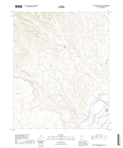 Santo Domingo Pueblo SW, NM (2023, 24000-Scale) Preview 1
