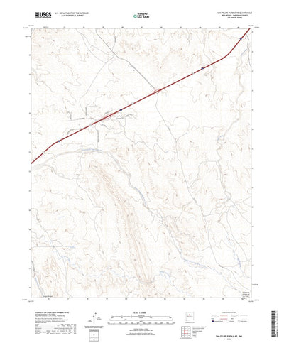San Felipe Pueblo NE, NM (2023, 24000-Scale) Preview 1