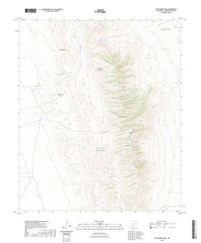 San Andres Peak, NM (2023, 24000-Scale) Preview 1