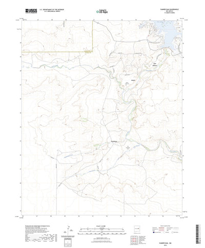 Sumner Dam, NM (2023, 24000-Scale) Preview 1