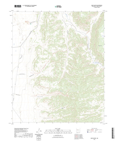 Sand Canyon, NM (2023, 24000-Scale) Preview 1