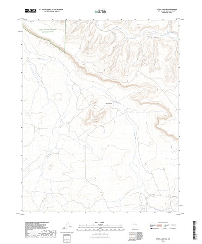 Seven Lakes NE, NM (2023, 24000-Scale) Preview 1