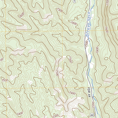 Valle Grande Peak, NM (2023, 24000-Scale) Preview 3