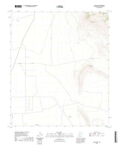 U Bar Ridge, NM (2023, 24000-Scale) Preview 1
