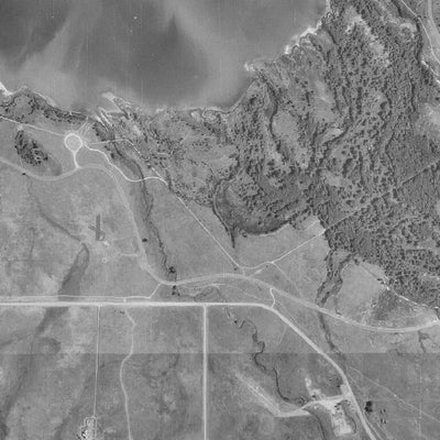 1993-1994 Aerial photos in the Cherry Creek Reservoir area Preview 2