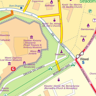 Krakow (Old Town) 1:4,000 - ITMB Preview 3