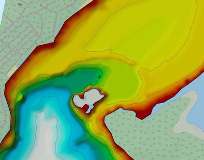 Fishing Depth Maps - Complete Grundy Lake Provincial Park Package Preview 2