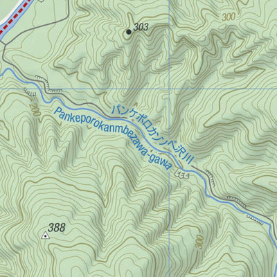 MAP 1/2 - Mukawa River (Fukuyama to Tomiuchi, Hokkaido, Japan) Preview 3