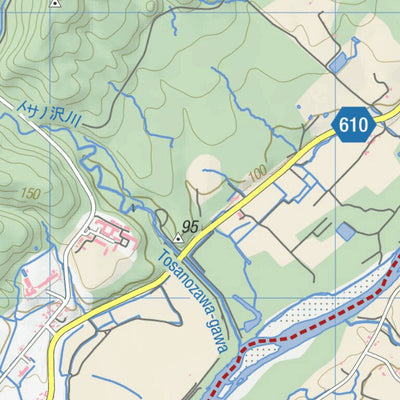 MAP 2/2 - Mukawa River (Fukuyama to Tomiuchi, Hokkaido, Japan) Preview 2