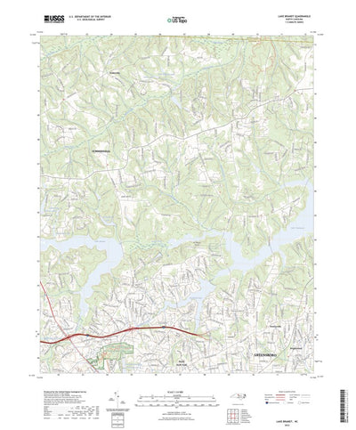 Lake Brandt, NC (2023, 24000-Scale) Preview 1