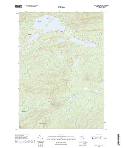 Blue Mountain Lake, NY (2023, 24000-Scale) Preview 1