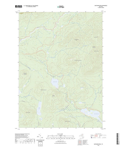 Santanoni Peak, NY (2023, 24000-Scale) Preview 1
