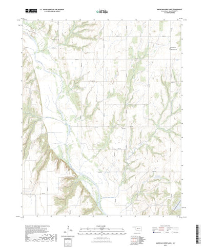 American Horse Lake, OK (2023, 24000-Scale) Preview 1