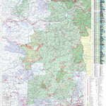 Southern Washington Cascades Recreation Map Preview 1