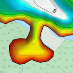 Fishing Depth Maps - Complete Bigwind Lake Provincial Park Package Preview 3