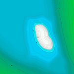 Fishing Depth Map - Arrowhead Lake, Arrowhead Provincial Park Preview 2