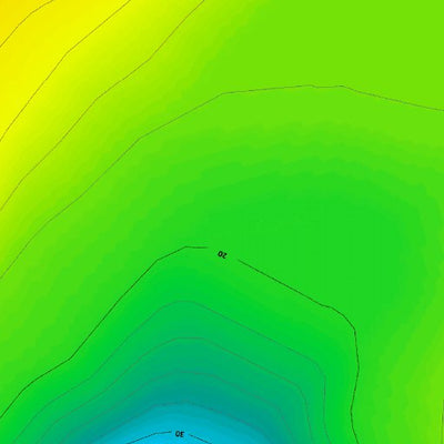 Fishing Depth Map - Keyhole Lake, Bigwind Lake Provincial Park Preview 2