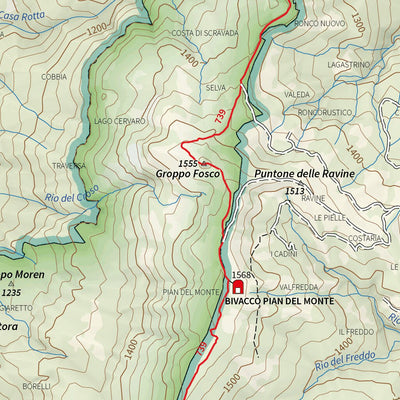 PI500 Parco Nazionale Appennino Tosco Emiliano Foglio NW - CARTA UFFICIALE DEL PARCO Preview 2