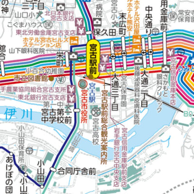宮古市中心拡大図 Preview 3
