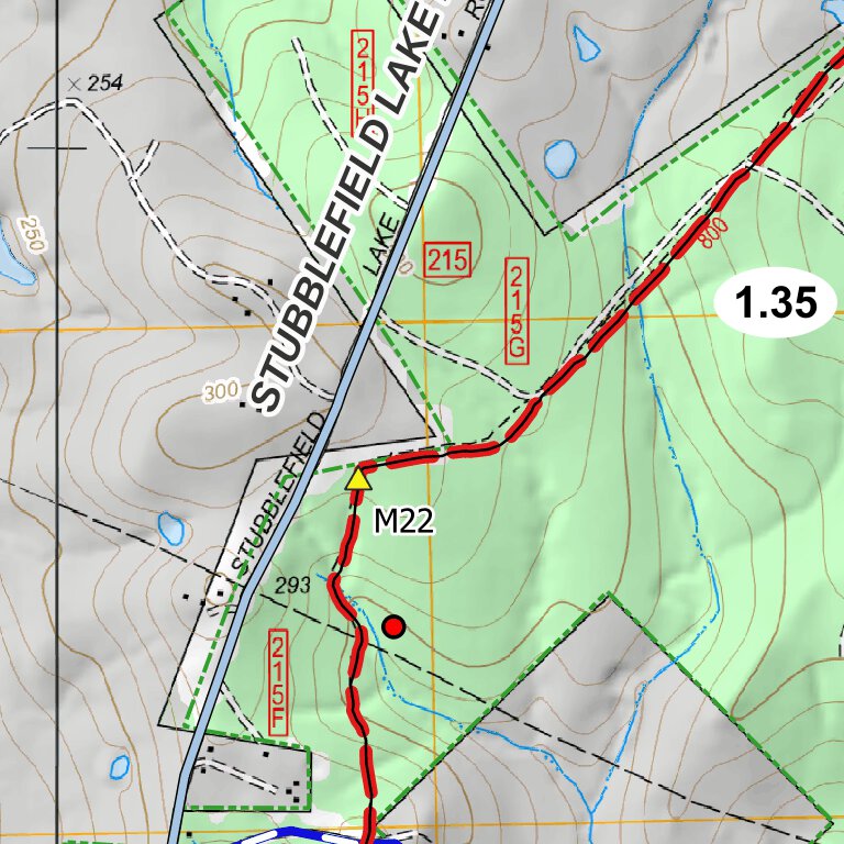 Lsht Map LSHT Map 03 Stubblefield by Lone Star Hiking Trail Club | Avenza Maps