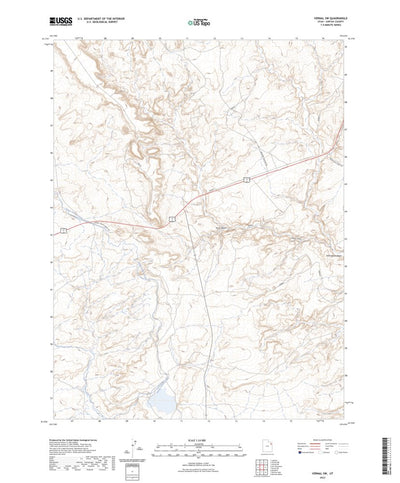 Vernal SW, UT (2023, 24000-Scale) Preview 1