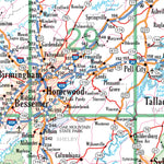 Alabama Atlas & Gazetteer Overview Preview 3