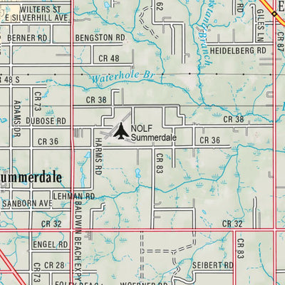 Alabama Atlas & Gazetteer Page 61 Preview 2