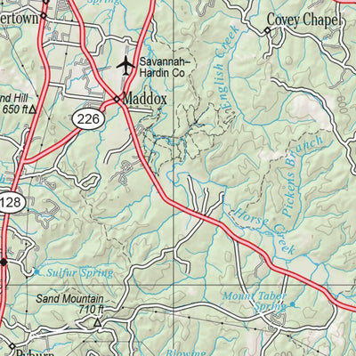 Alabama Atlas & Gazetteer Page 14 Preview 3