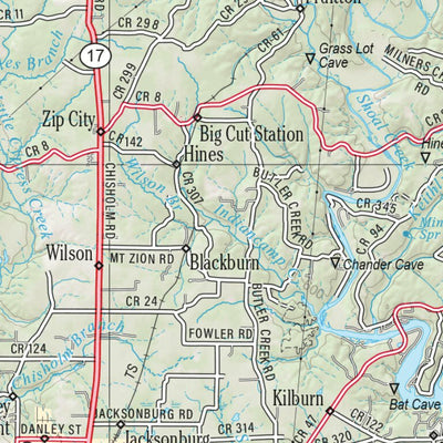 Alabama Atlas & Gazetteer Page 15 Preview 2