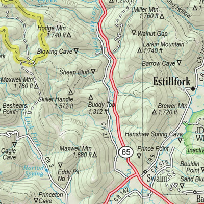 Alabama Atlas & Gazetteer Page 18 Preview 3