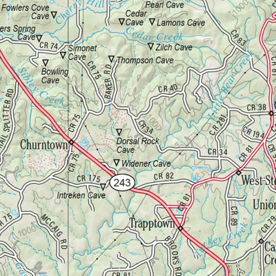 Alabama Atlas & Gazetteer Page 21 Preview 3