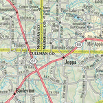 Alabama Atlas & Gazetteer Page 23 Preview 2