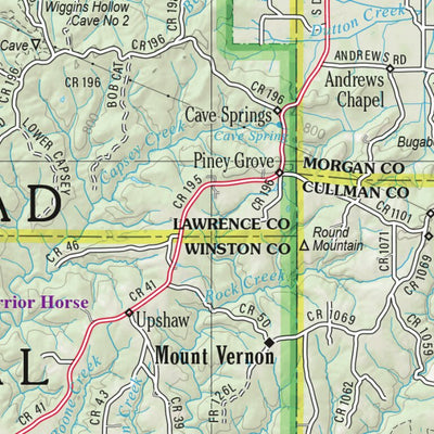 Alabama Atlas & Gazetteer Page 22 Preview 2