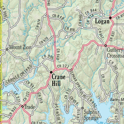 Alabama Atlas & Gazetteer Page 22 Preview 3