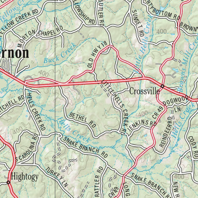 Alabama Atlas & Gazetteer Page 26 Preview 3