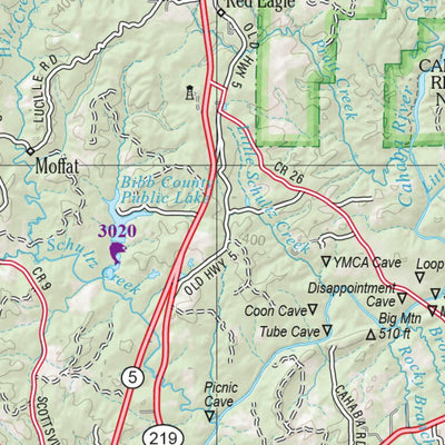 Alabama Atlas & Gazetteer Page 34 Preview 2