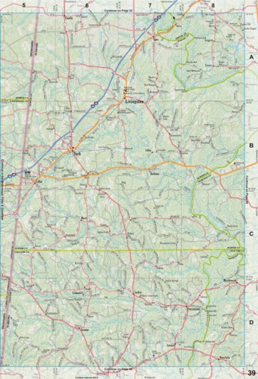 Alabama Atlas & Gazetteer Page 39 Preview 1