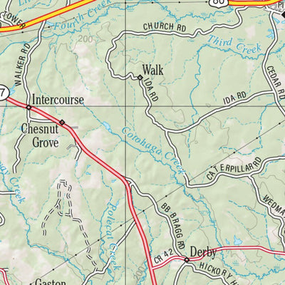 Alabama Atlas & Gazetteer Page 39 Preview 2