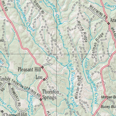 Alabama Atlas & Gazetteer Page 46 Preview 3