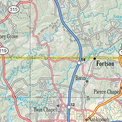 Alabama Atlas & Gazetteer Page 45 Preview 3