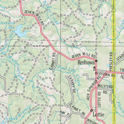Alabama Atlas & Gazetteer Page 54 Preview 2