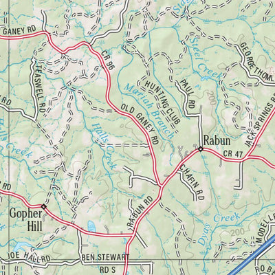 Alabama Atlas & Gazetteer Page 54 Preview 3