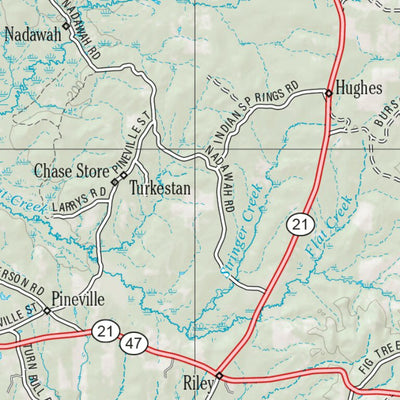 Alabama Atlas & Gazetteer Page 48 Preview 2