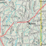 Alabama Atlas & Gazetteer Page 58 Preview 2