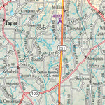 Alabama Atlas & Gazetteer Page 58 Preview 3