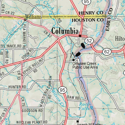 Alabama Atlas & Gazetteer Page 59 Preview 3