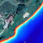 Смотрич річка (м. Городок, Хмельницька обл.). Карта глибин Preview 2