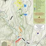 Quantico MCB West Side Trail Map Preview 1