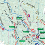 Lerderderg & Werribee Gorges Map Guide 7th Edition Preview 3